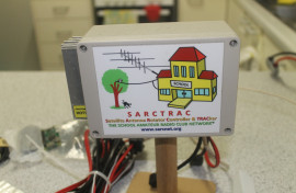 Sarctrac Stand alone satallite tracker 