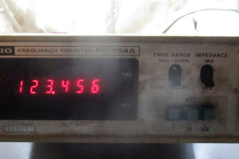 TRIO FC-754A Frequency Counter, Working