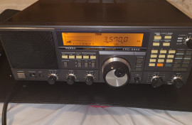 Yaesu FRG-8800 with VHF Converter.
