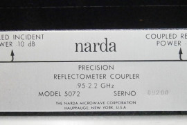 Narda 3072 0.95-2.2GHz Reflectometer Set, Working